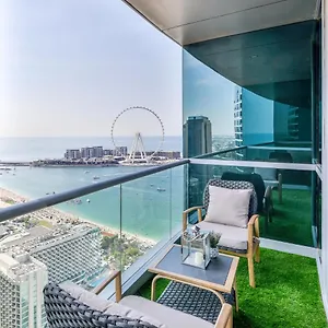 Apartment Al Fattan I Sea View I Luxury Jbr I Free 5 Star Access!, Dubai